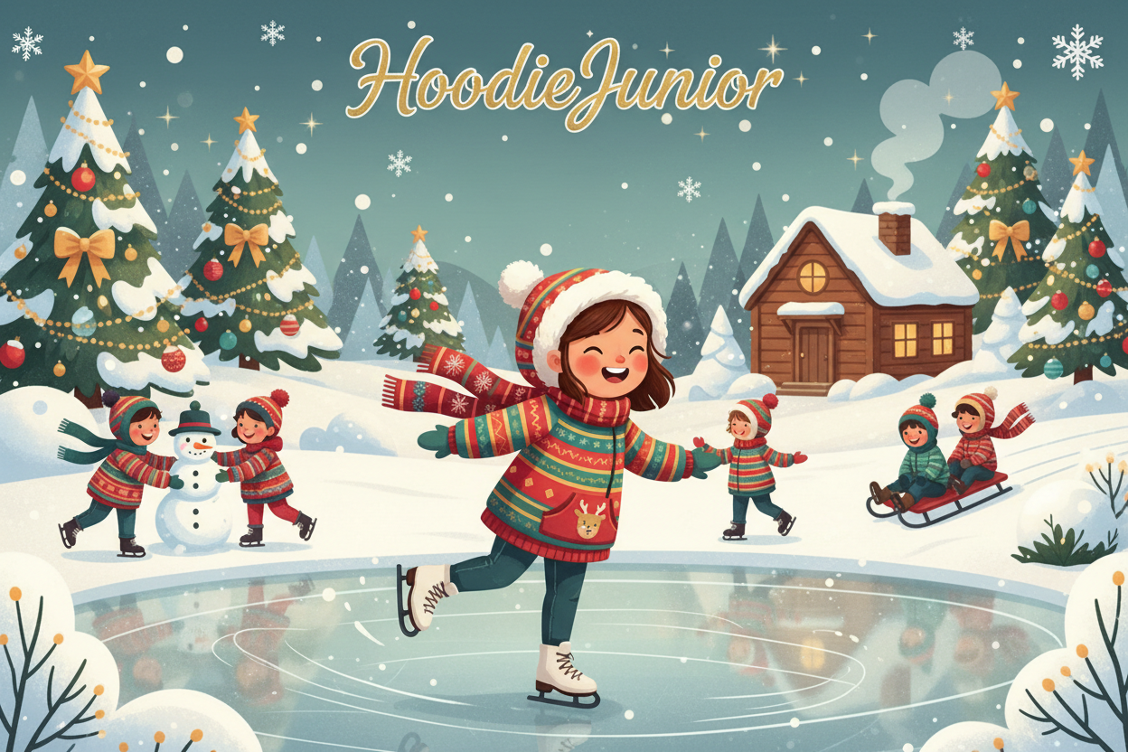 HoodieJunior jouluinen banneri