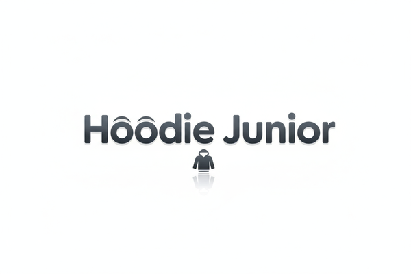 Teksti jossa lukee Hoodie Junior